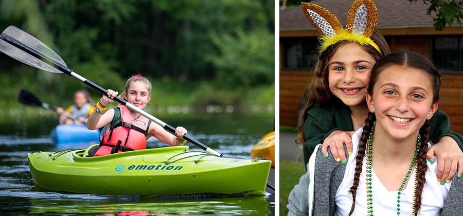 A Typical Day at Camp Bryn Mawr