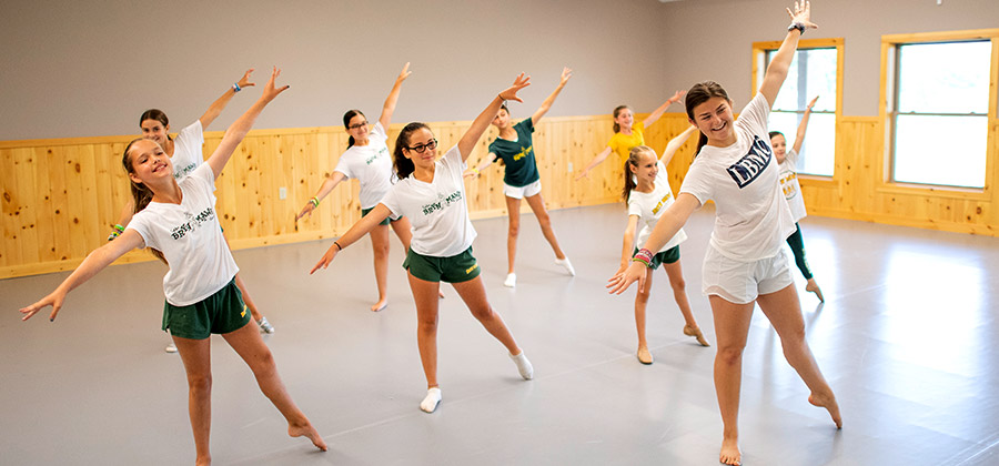 Dance and Fitness at Camp Bryn Mawr