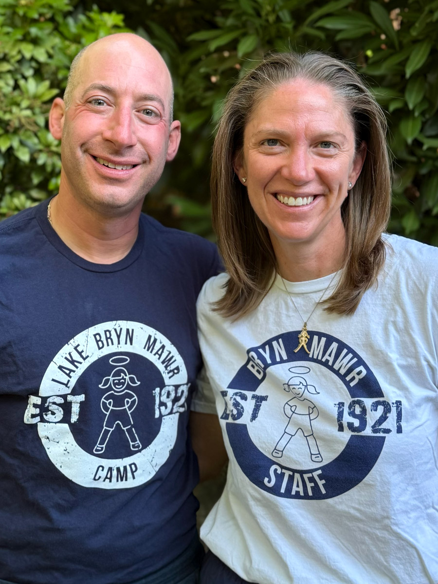 Britton and Drew Bitterman, Owners/Directors of Lake Bryn Mawr Camp